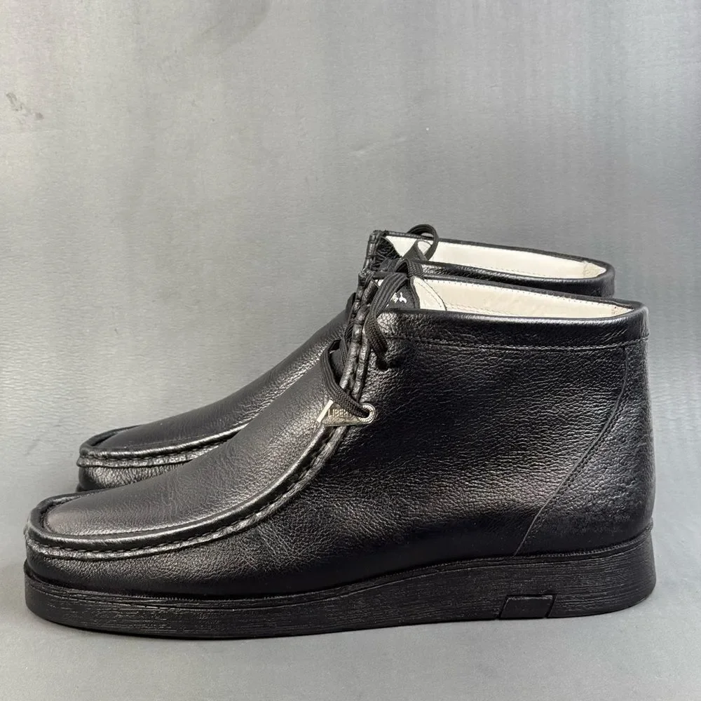HAMARA JOE Men's Genuine Leather High Top Moc Toe Desert Chukka shoe size 12